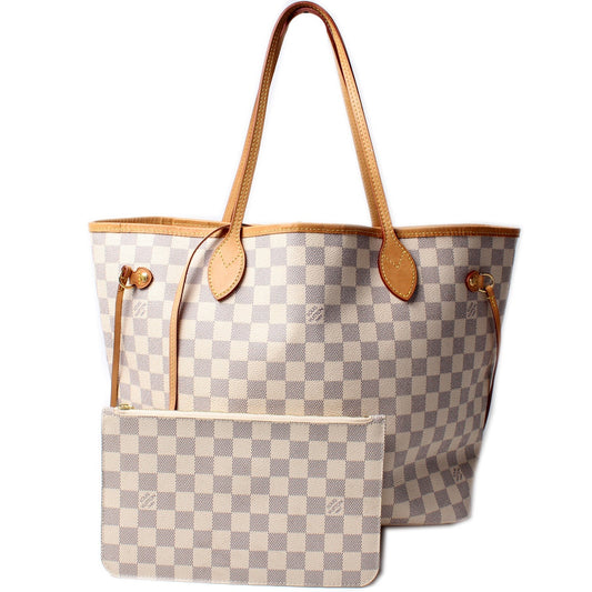 Neverfull MM W/ Pochette Damier Azur