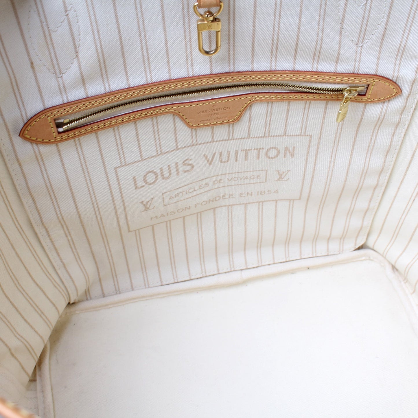 Neverfull MM W/ Pochette Damier Azur