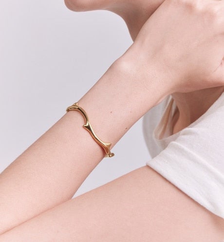 Bois de Rose Bracelet 15.5 cm • Yellow Gold