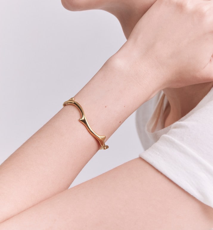 Bois de Rose Bracelet 14.5 cm • Yellow Gold