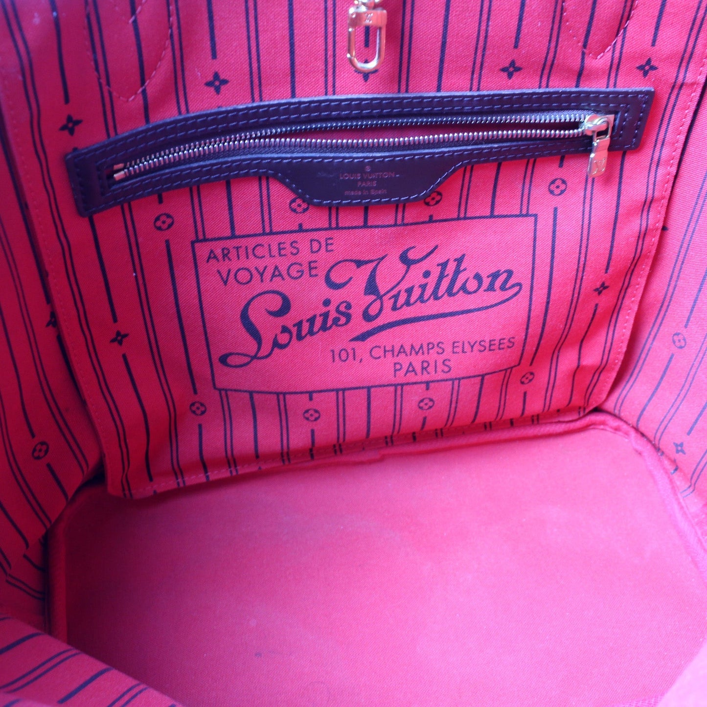 Neverfull MM Damier Ebene