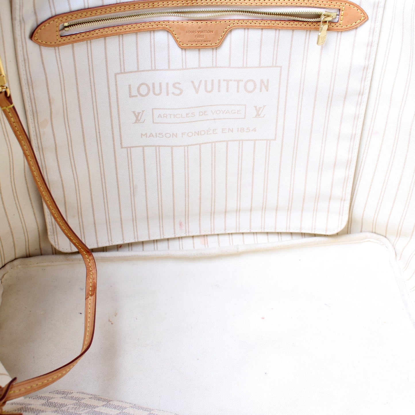 Neverfull GM W/ Wallet Damier Azur