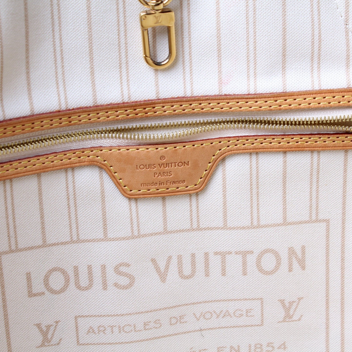 Neverfull GM W/ Wallet Damier Azur