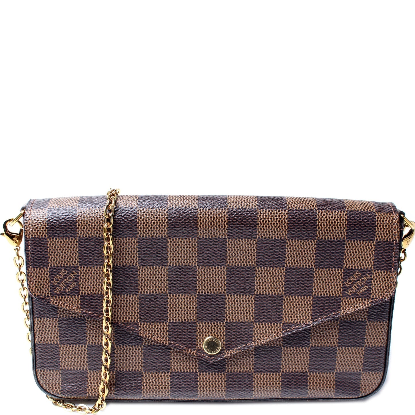 Pochette Felicie Damier Ebene