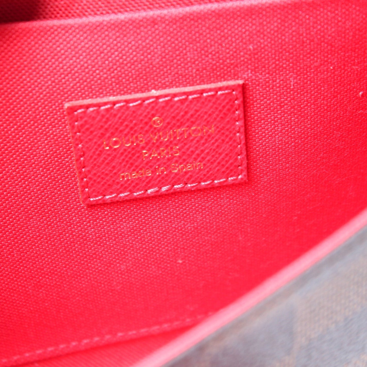 Pochette Felicie Damier Ebene