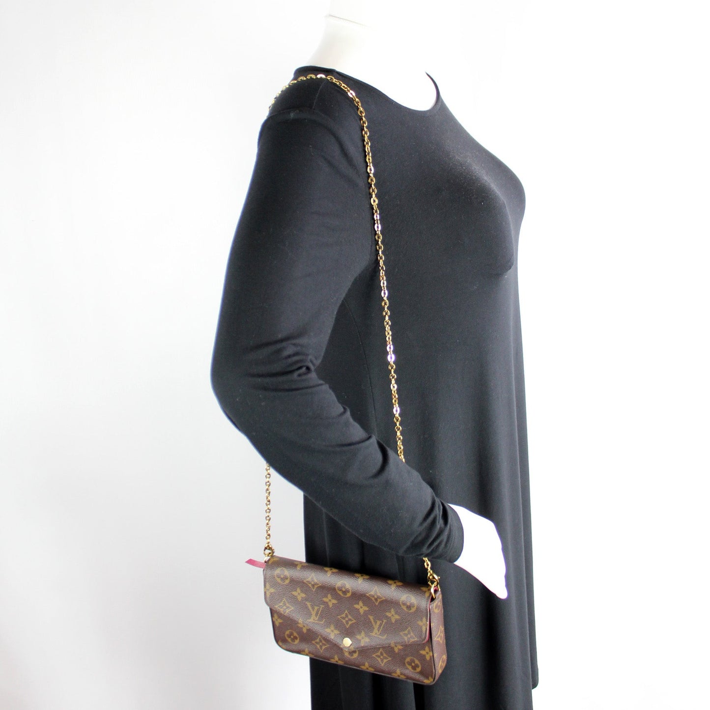 Pochette Felicie Monogram