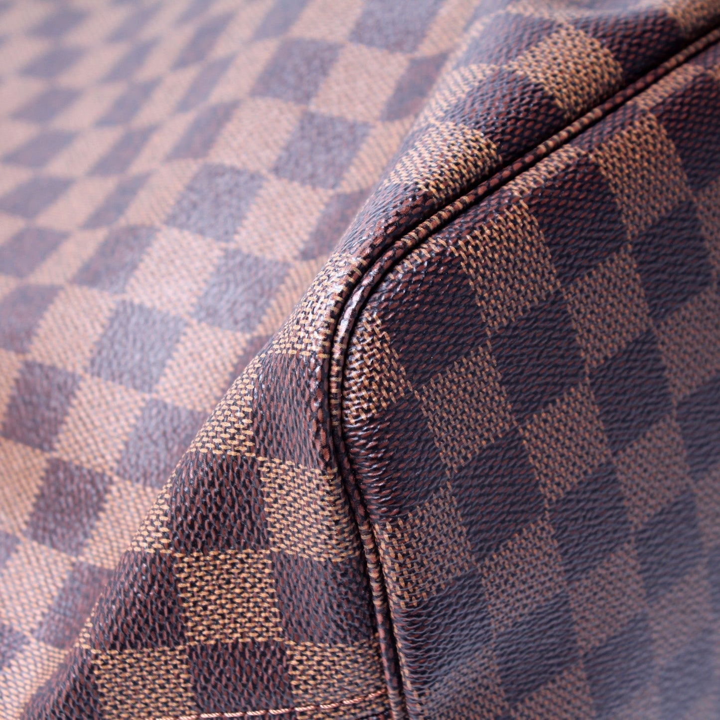 Neverfull MM W/ Wallet Damier Ebene