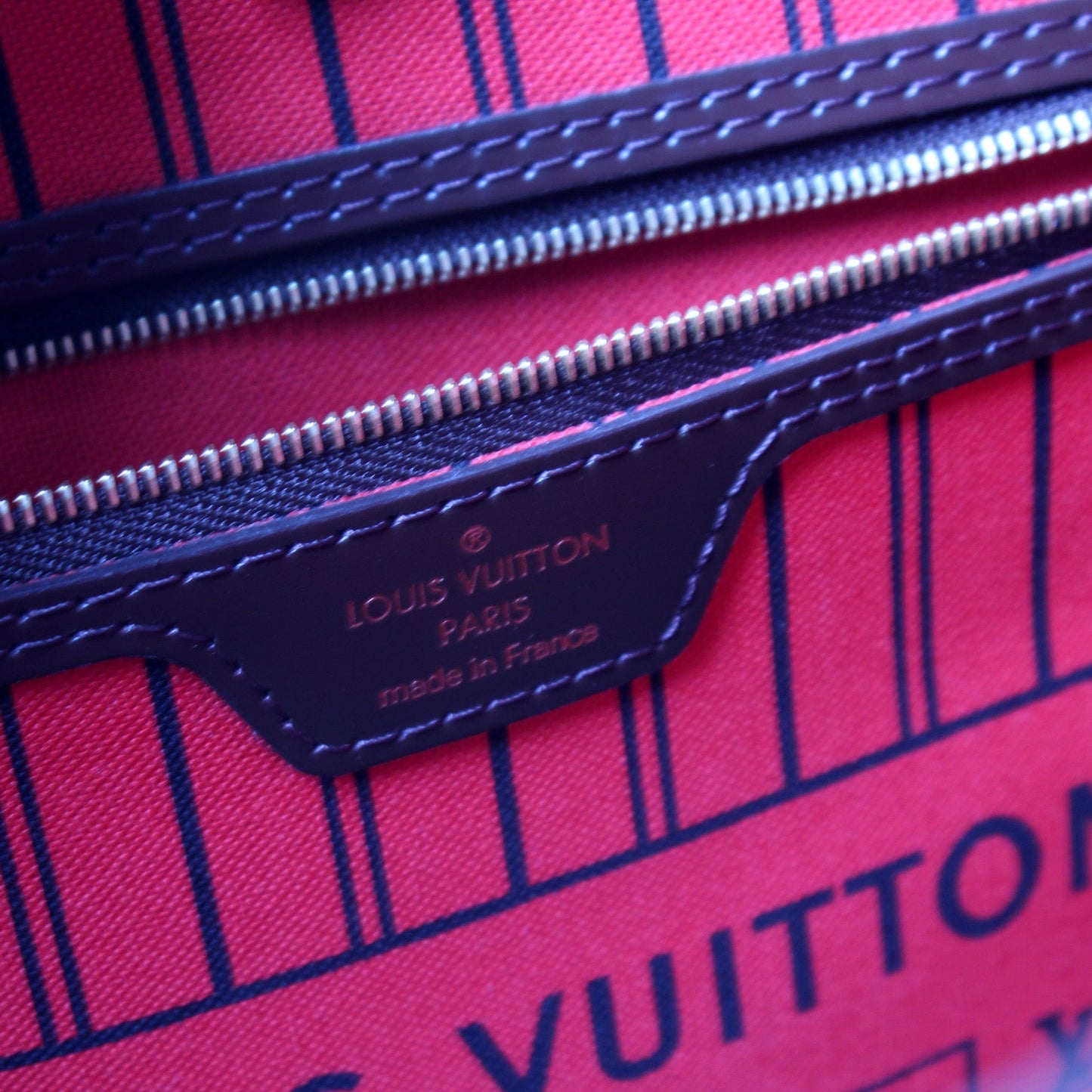 Neverfull MM W/ Wallet Damier Ebene