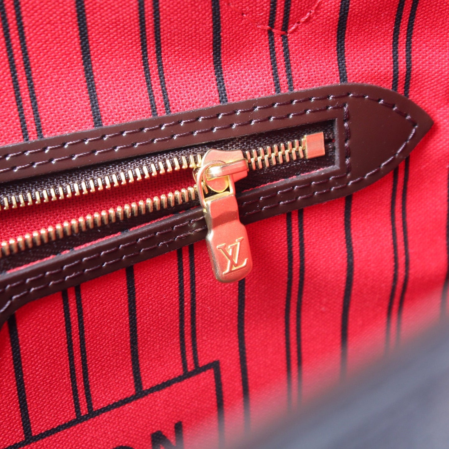 Neverfull MM W/ Wallet Damier Ebene