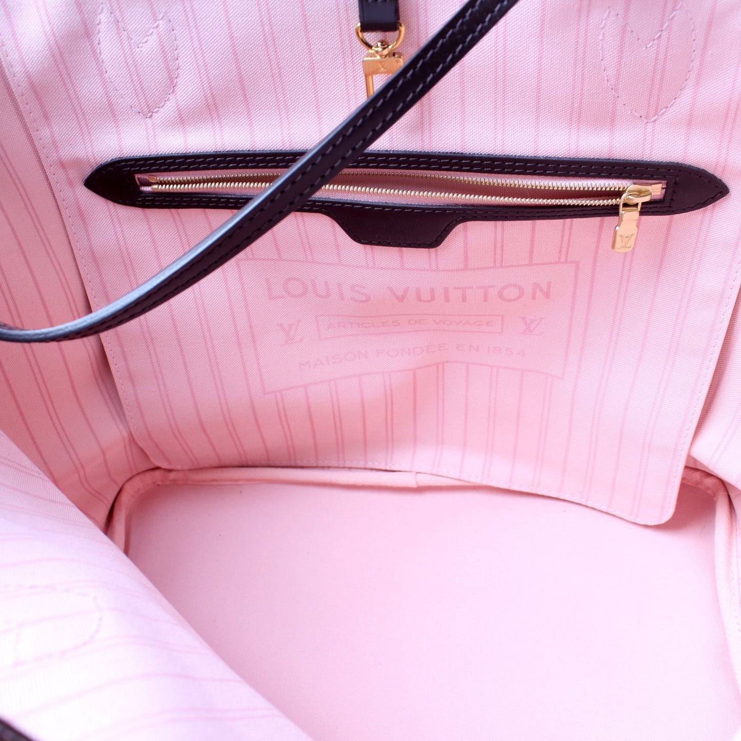 Neverfull MM W/Wallet Ebene