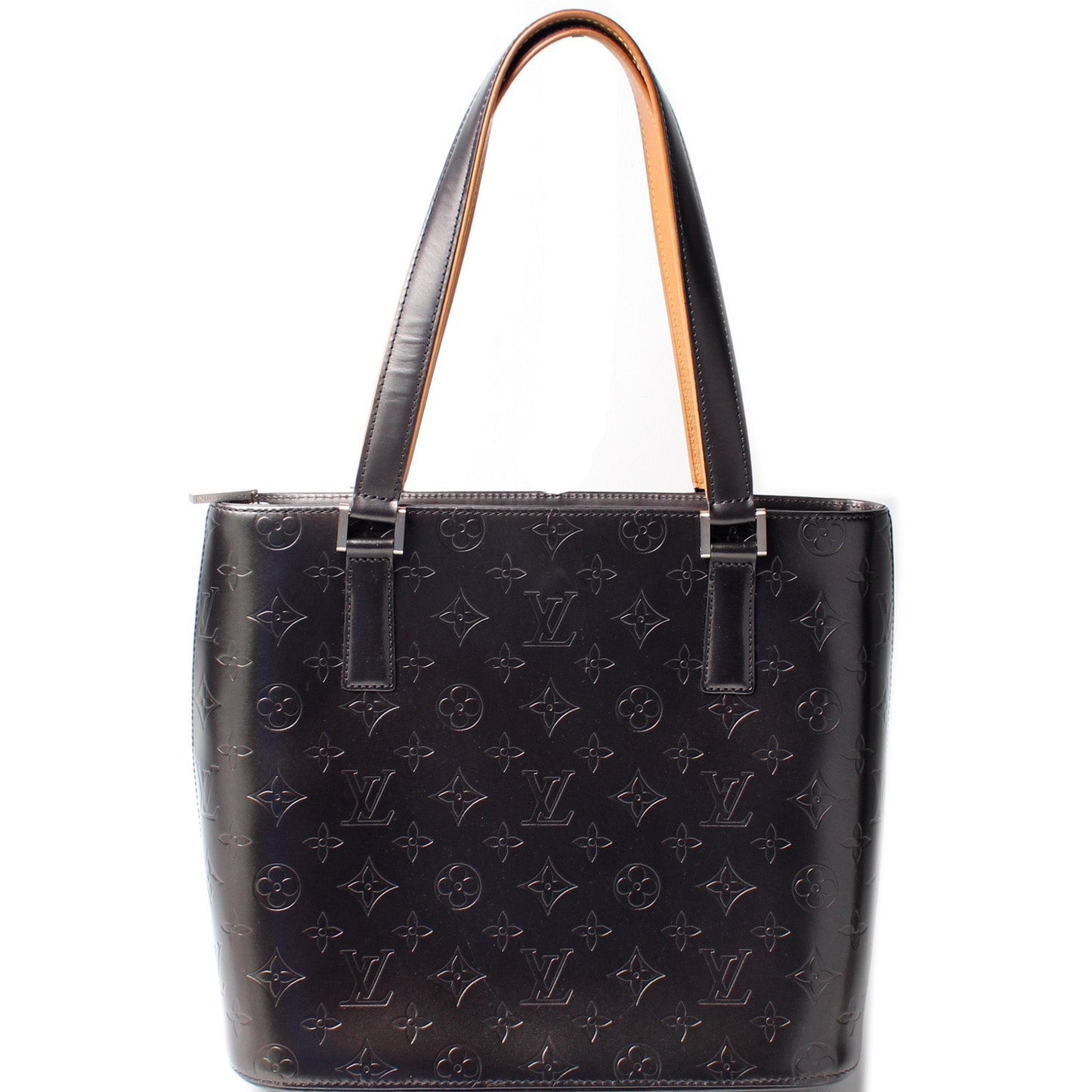 Stockton Monogram Matte Leather