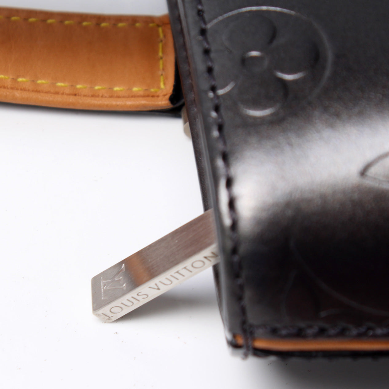 Stockton Monogram Matte Leather