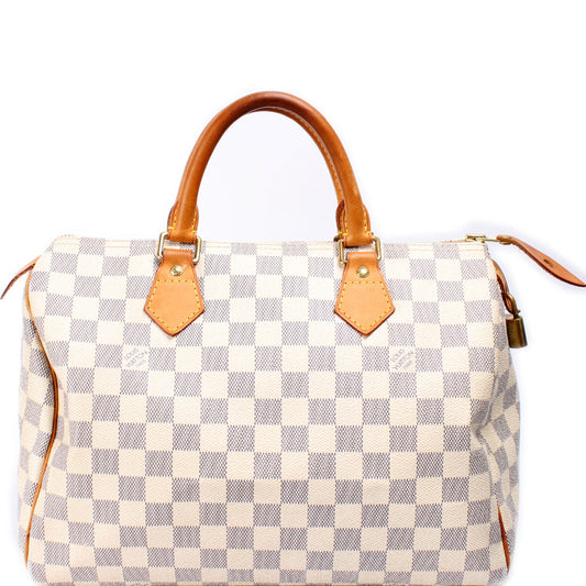 Speedy 30 Damier Azur