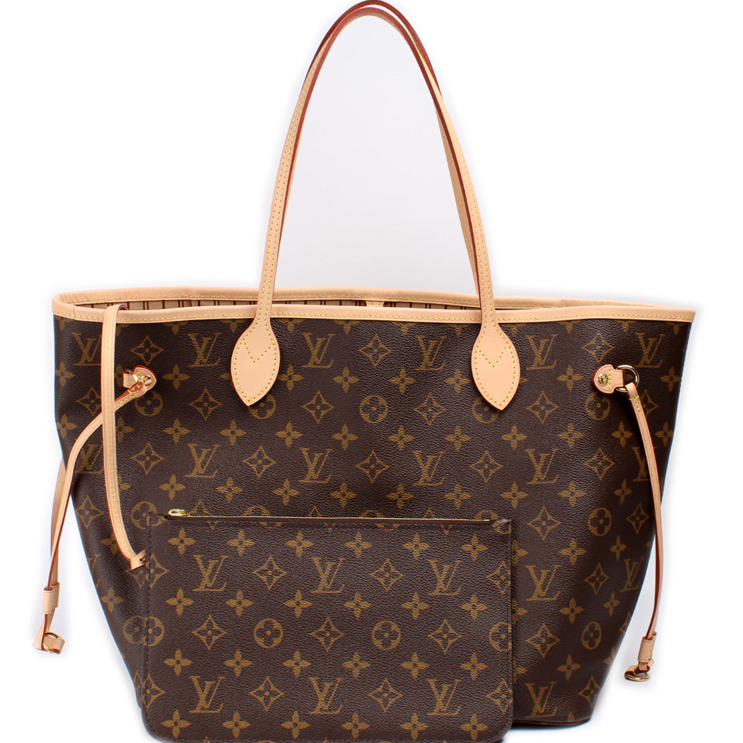 Neverfull MM W/ Wallet Monogram