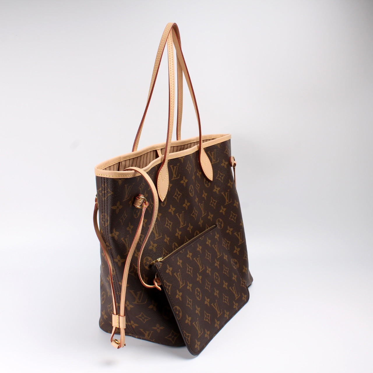 Neverfull MM W/ Wallet Monogram