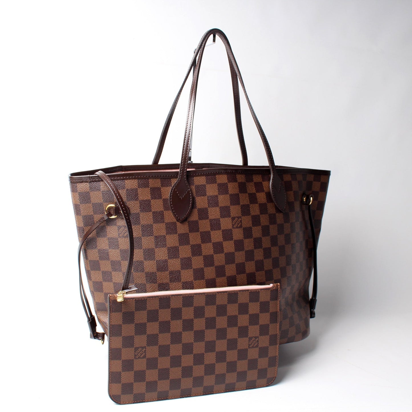 Neverfull MM W/ Wallet Damier Ebene