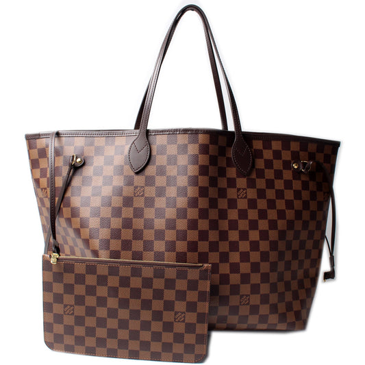 Neverfull GM W/ Wallet Damier Ebene