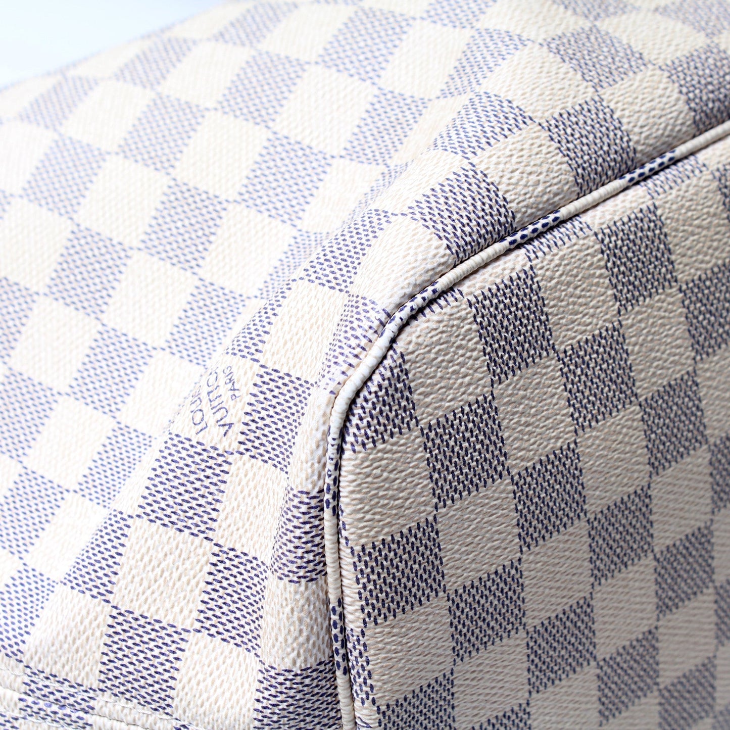 Neverfull MM W/ Wallet Damier Azur