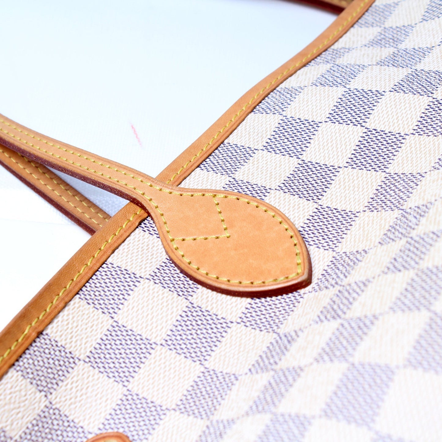 Neverfull MM W/ Wallet Damier Azur