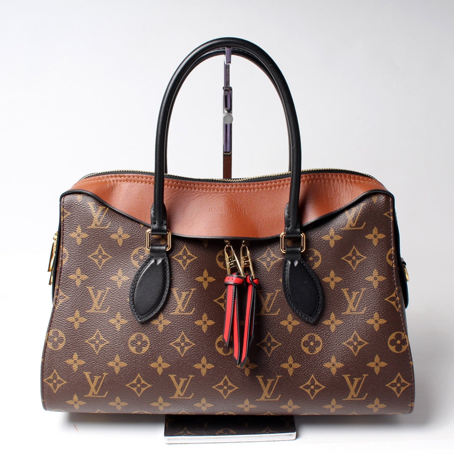 Tuileries Monogram / Leather Satchel