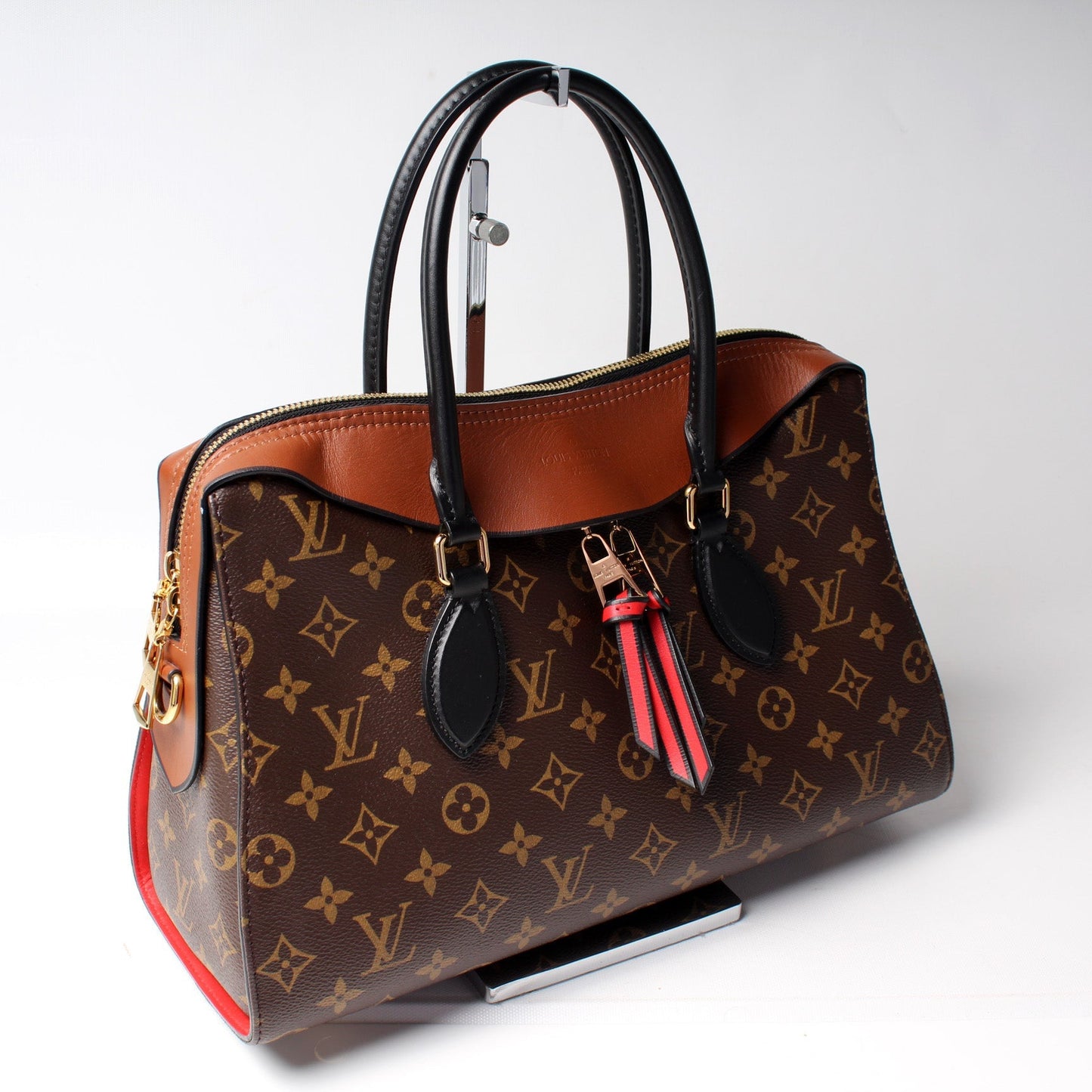 Tuileries Monogram / Leather Satchel