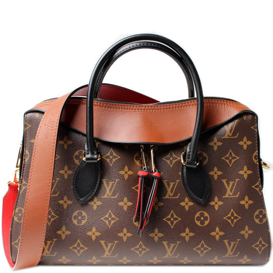 Tuileries Monogram / Leather Satchel