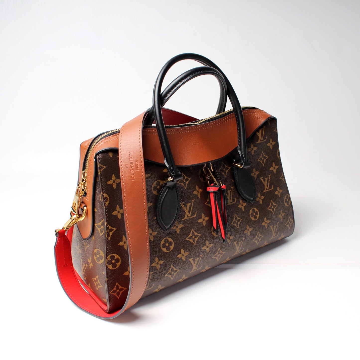 Tuileries Monogram / Leather Satchel