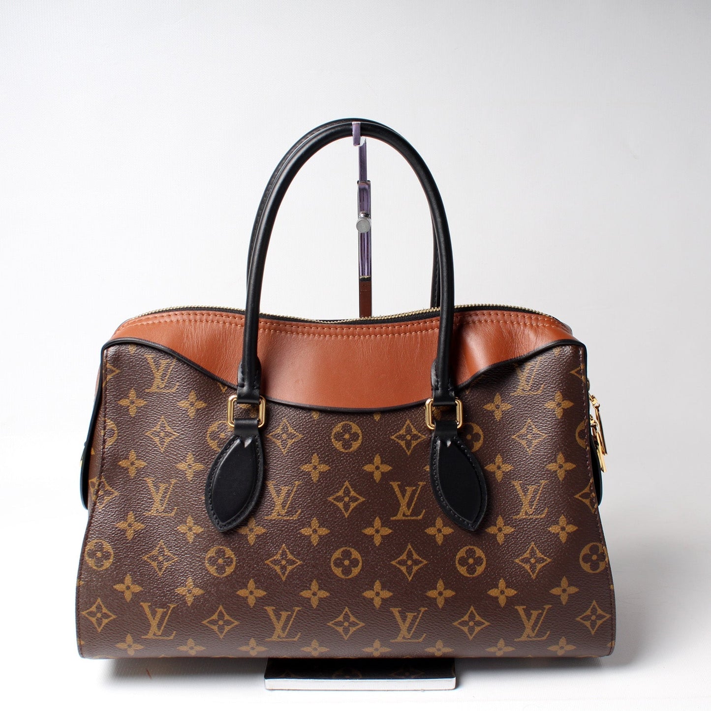 Tuileries Monogram / Leather Satchel
