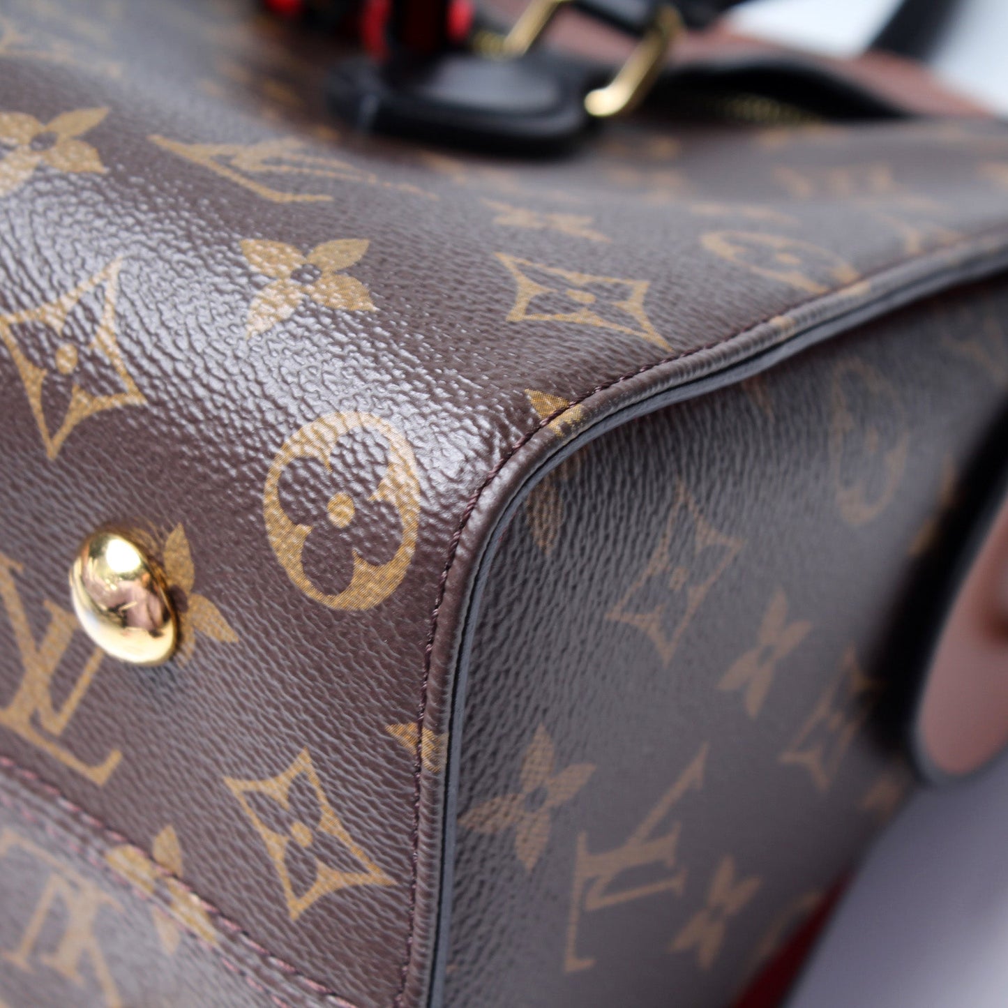 Tuileries Monogram / Leather Satchel