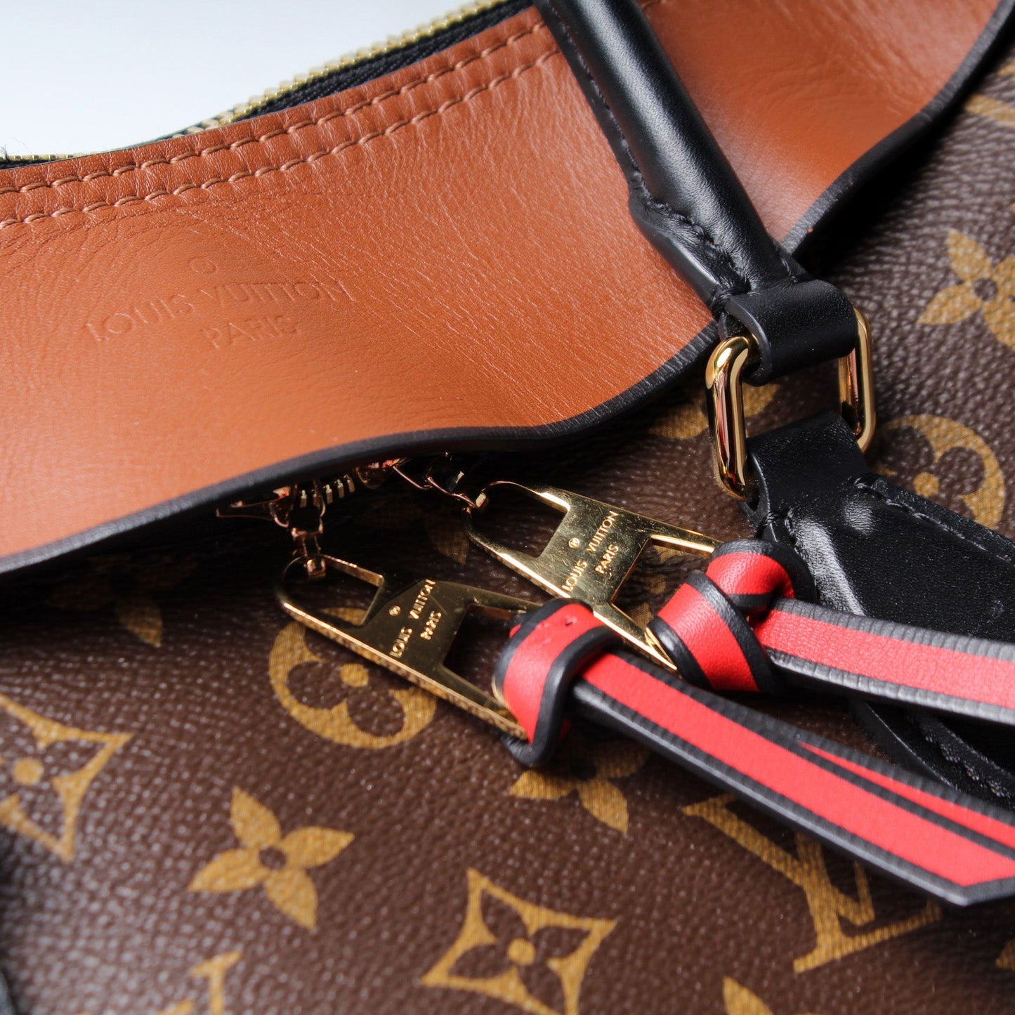 Tuileries Monogram / Leather Satchel