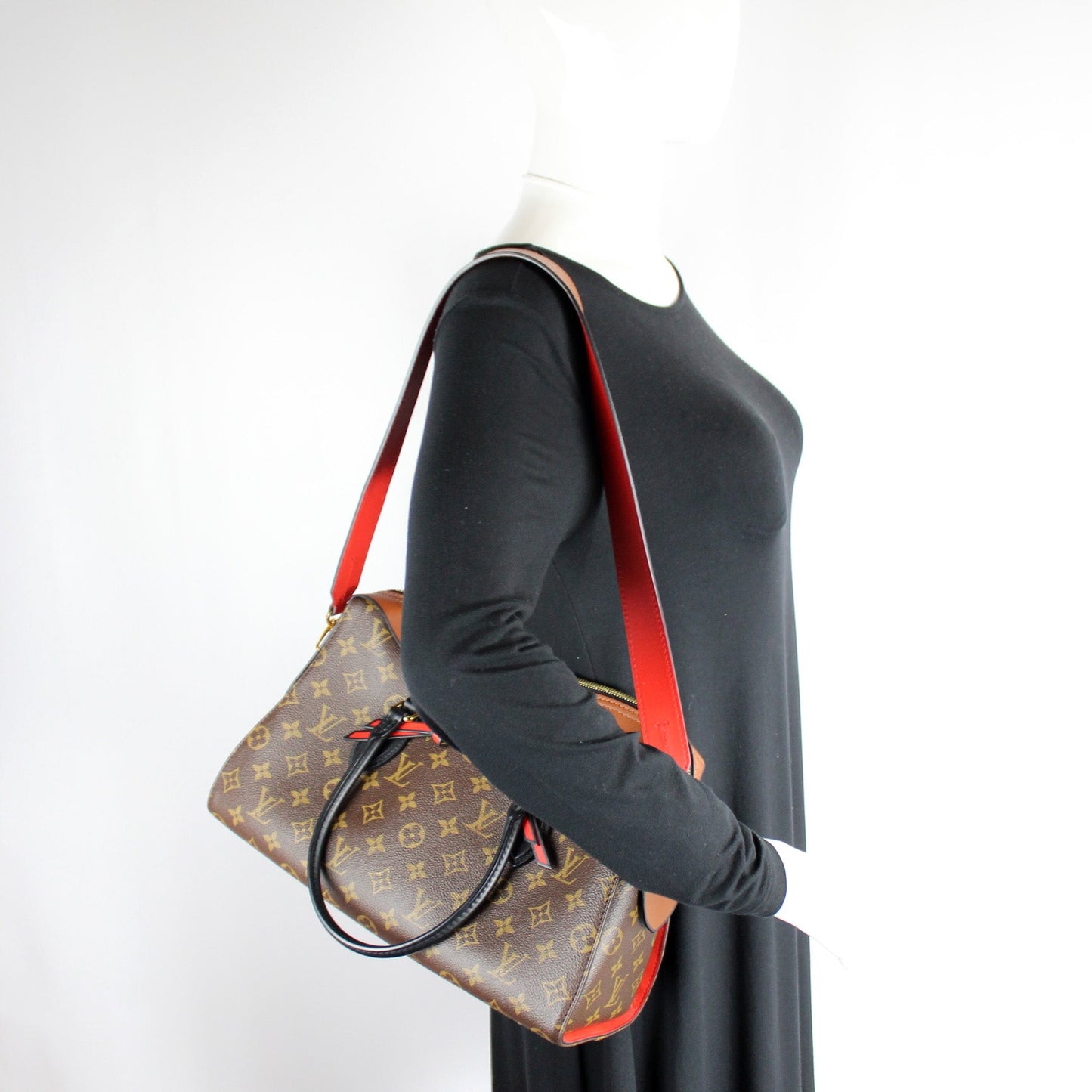 Tuileries Monogram / Leather Satchel