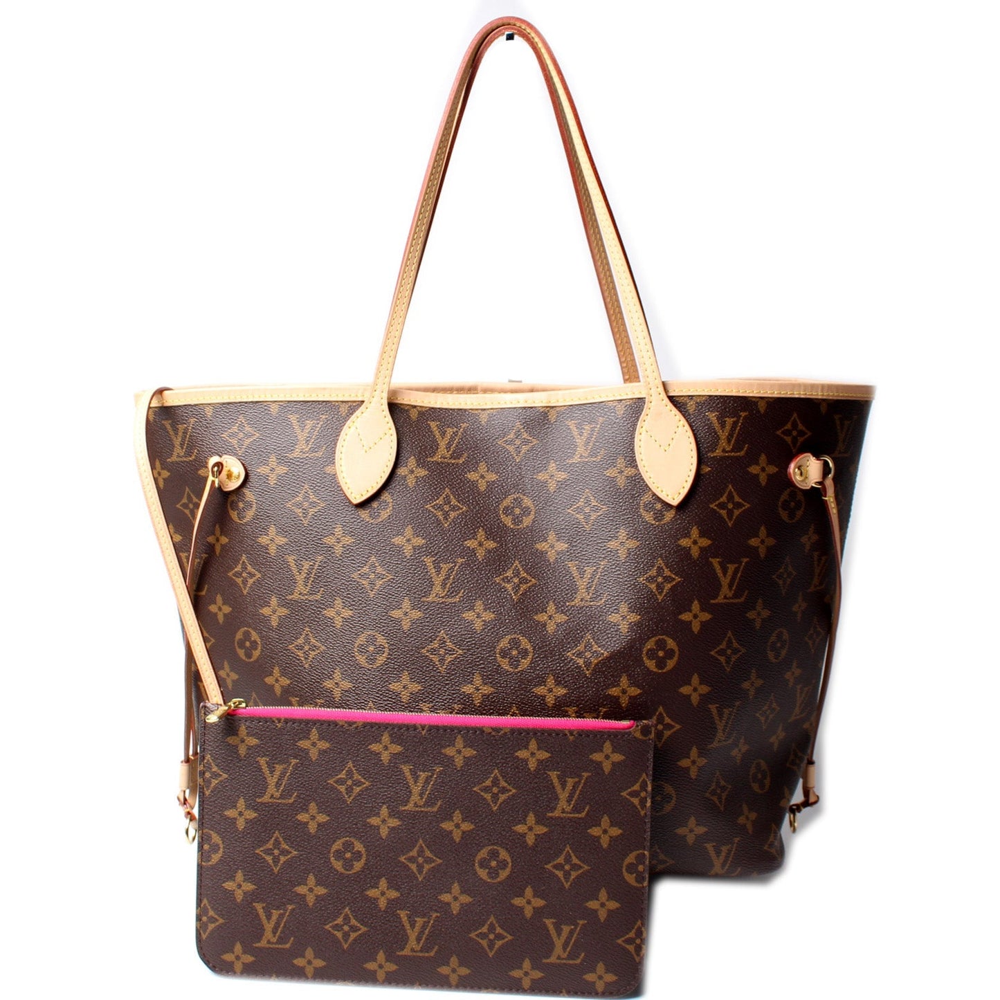 Neverfull MM W/ Wallet Monogram
