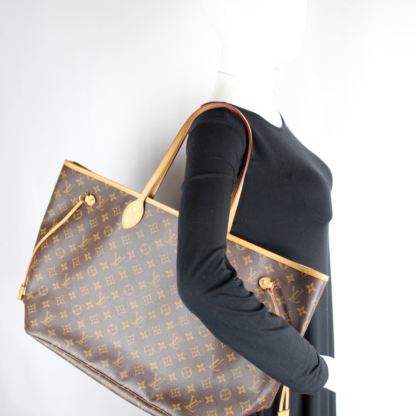 Neverfull W/Wallet GM Monogram