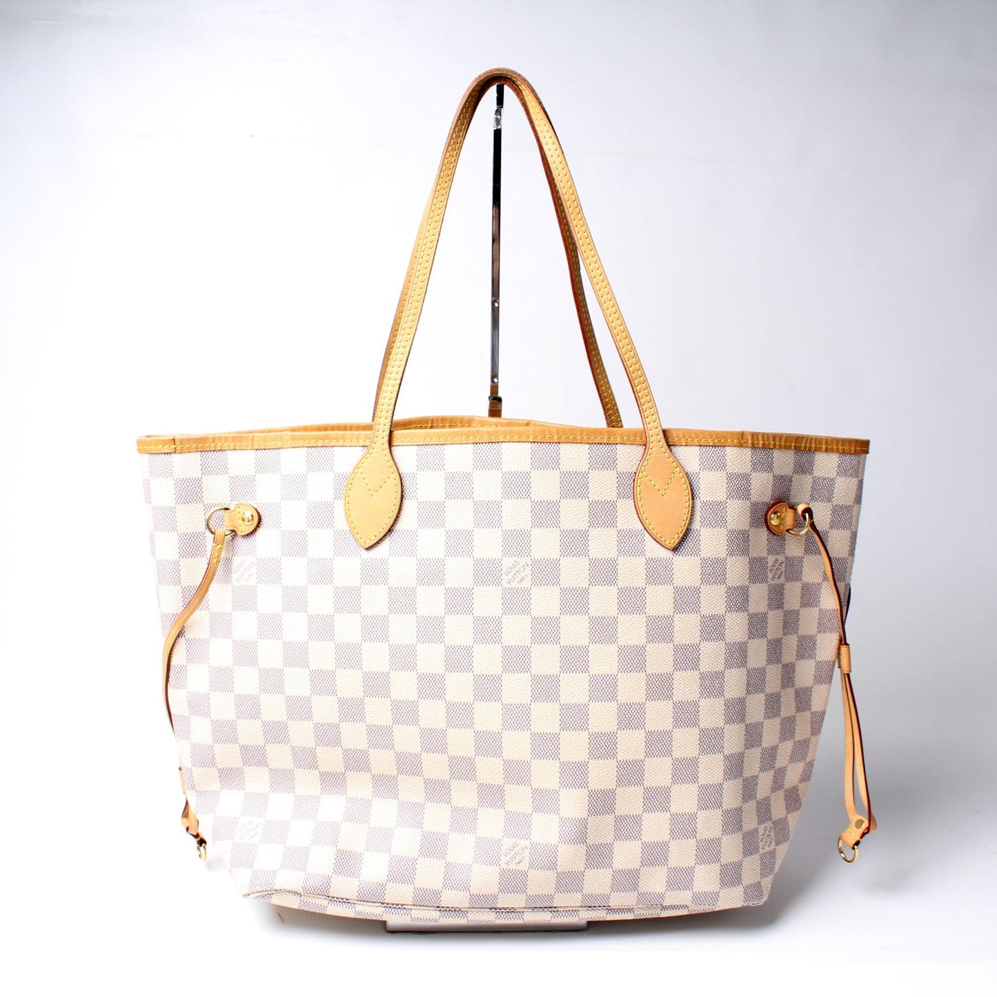 Neverfull MM W/ Wallet Damier Azur