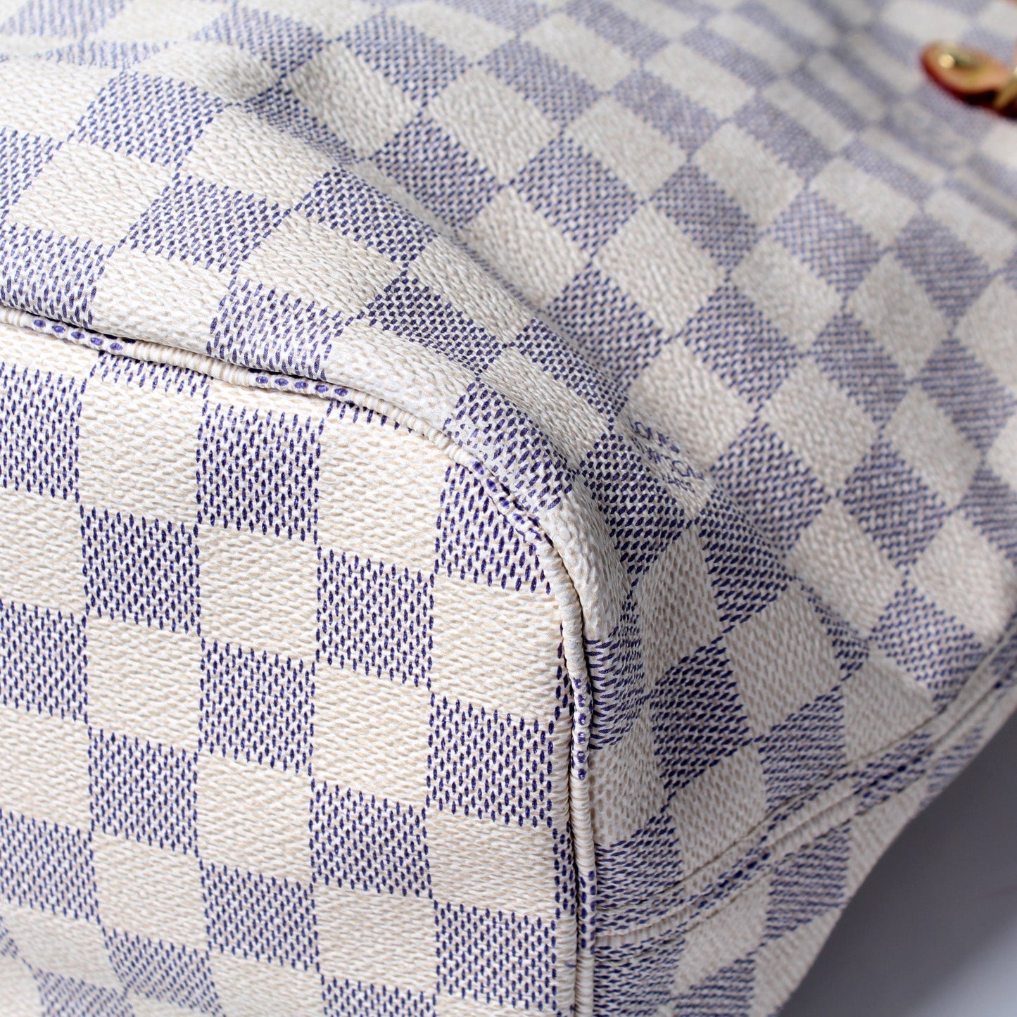 Neverfull MM W/ Wallet Damier Azur