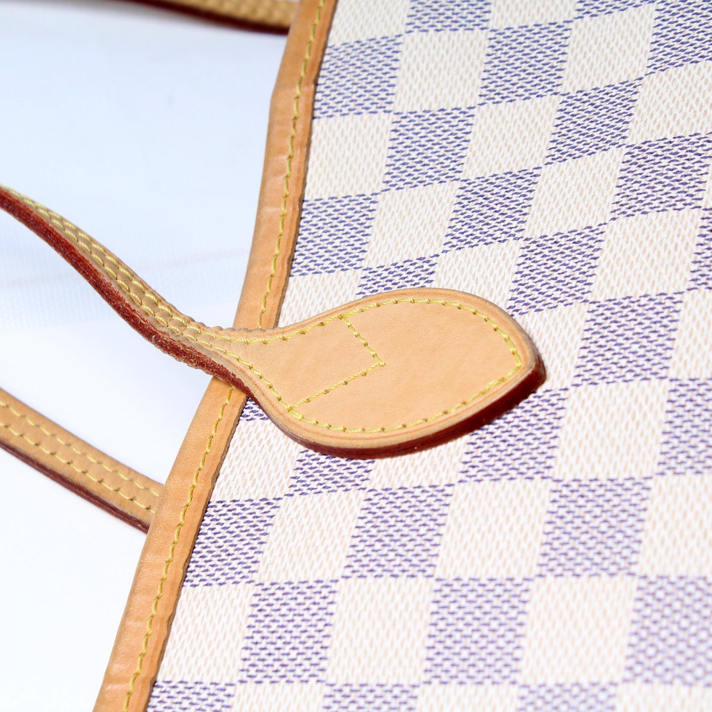 Neverfull MM W/ Wallet Damier Azur