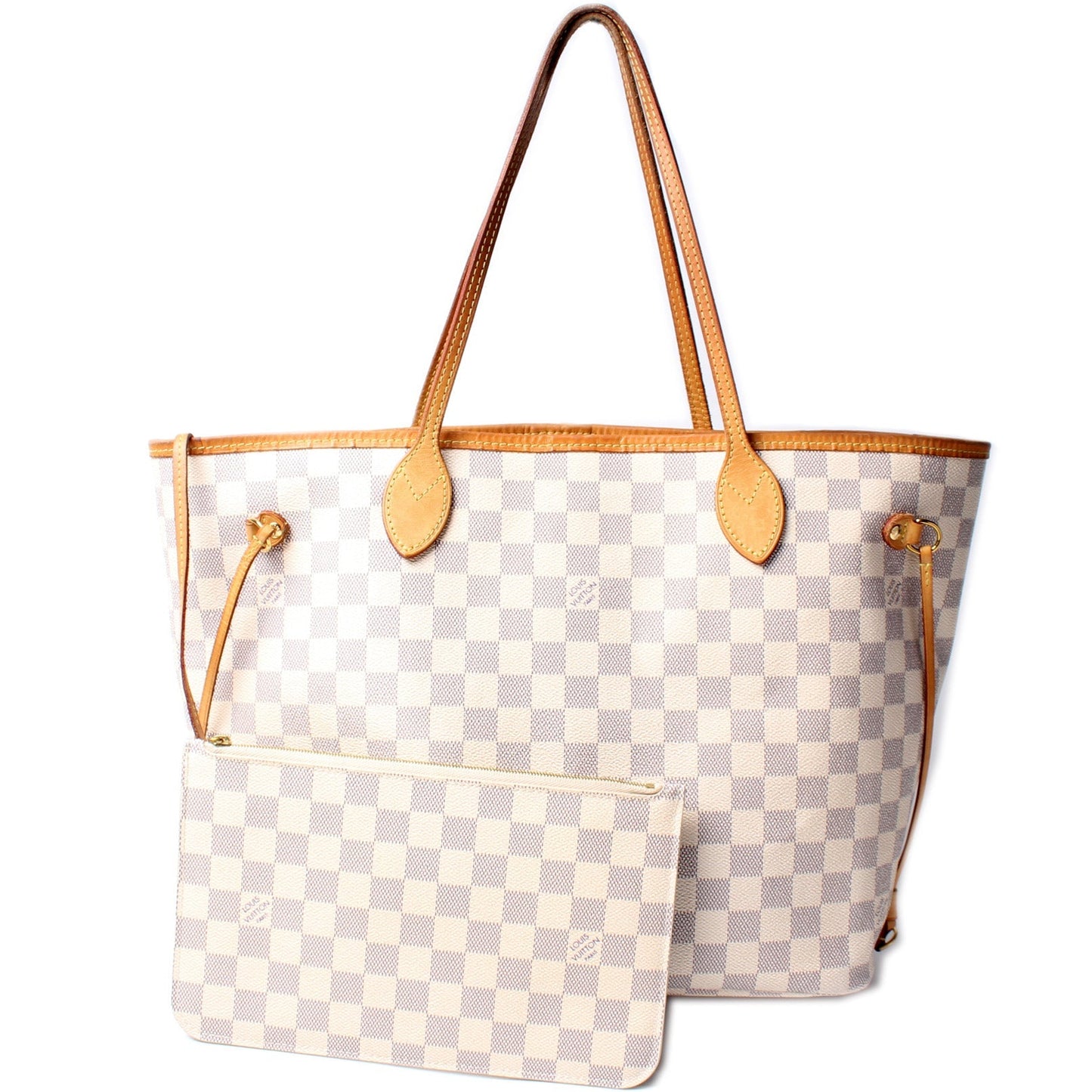 Neverfull MM W/Wallet Damier Azur