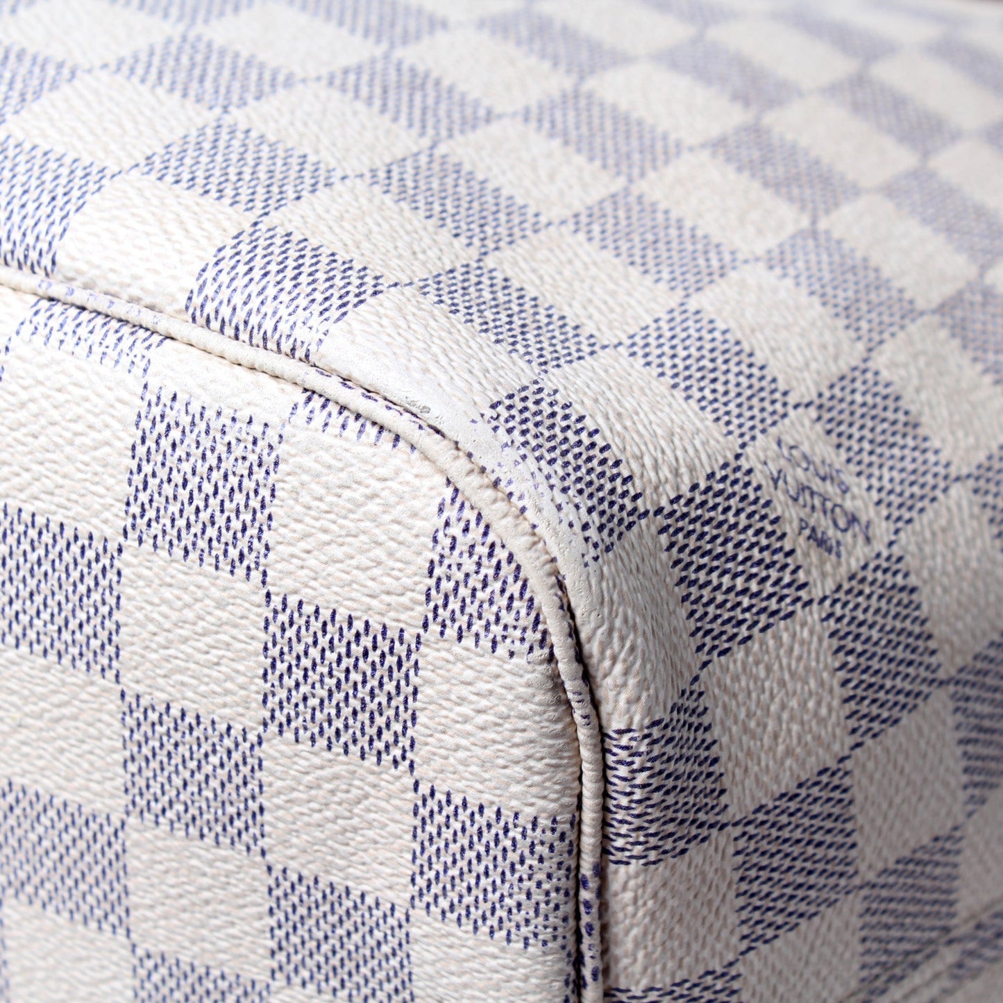 Neverfull MM W/Wallet Damier Azur