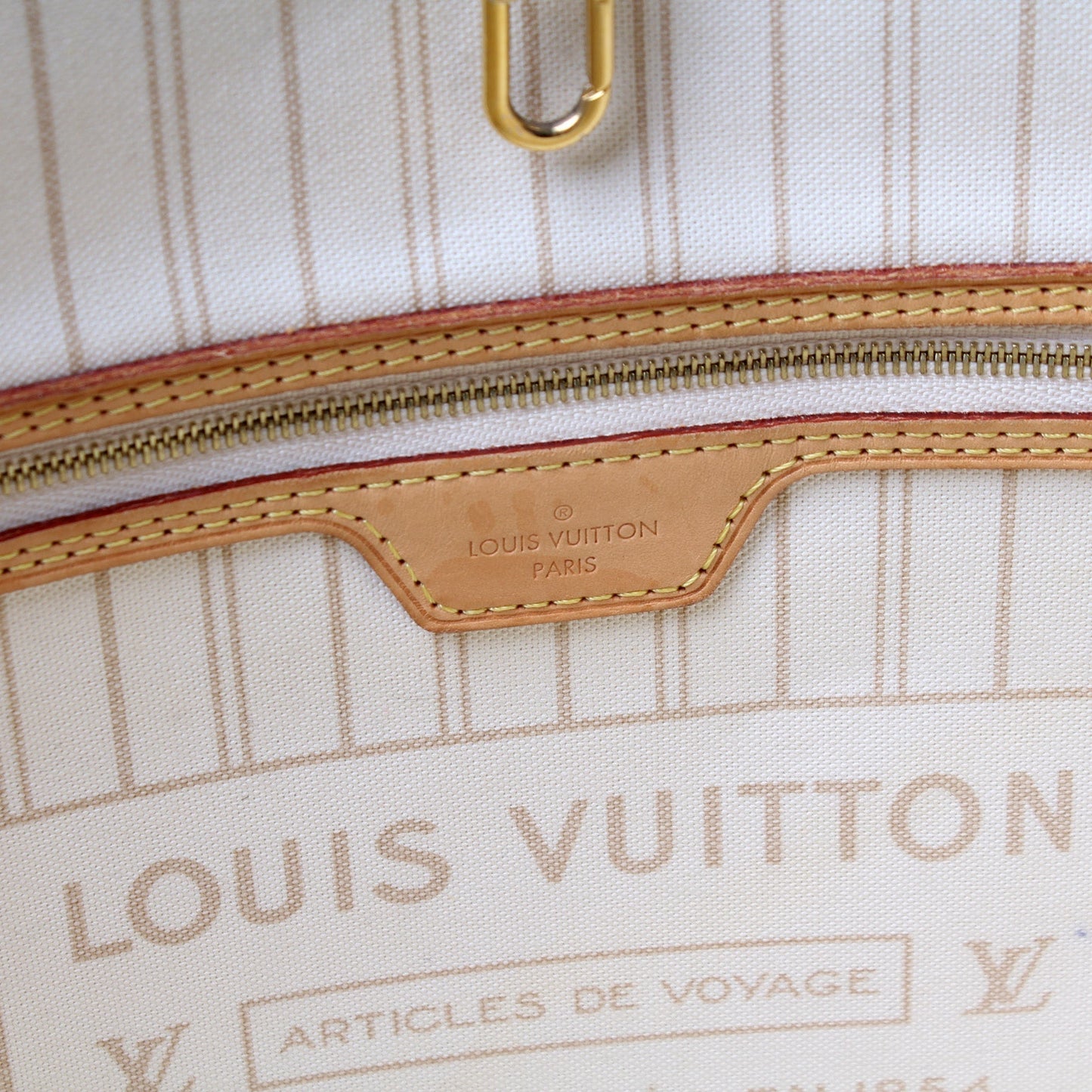 Neverfull MM W/Wallet Damier Azur