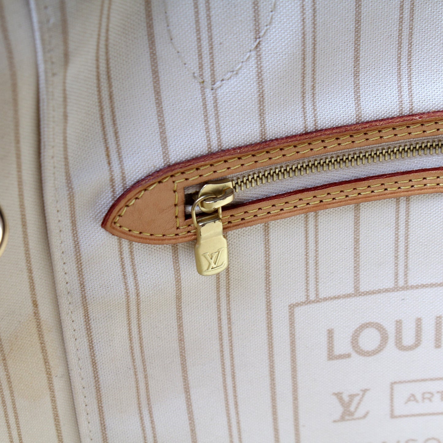 Neverfull MM W/Wallet Damier Azur