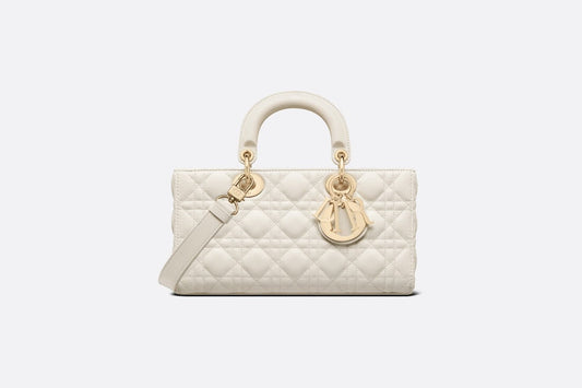 Lady D-Joy Bag • Latte Cannage Lambskin
