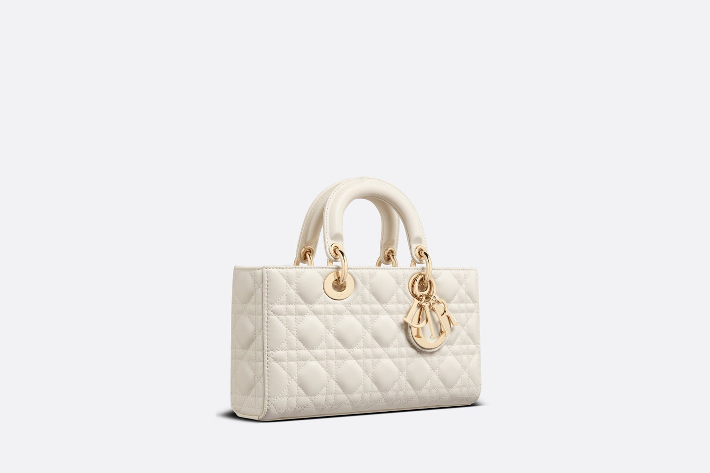Lady D-Joy Bag • Latte Cannage Lambskin