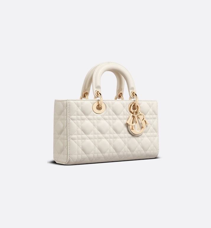 Lady D-Joy Bag • Latte Cannage Lambskin