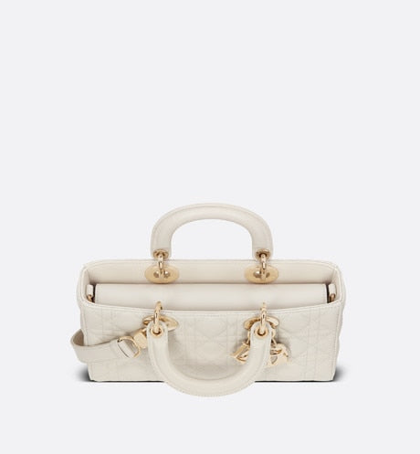 Lady D-Joy Bag • Latte Cannage Lambskin