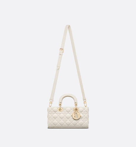 Lady D-Joy Bag • Latte Cannage Lambskin