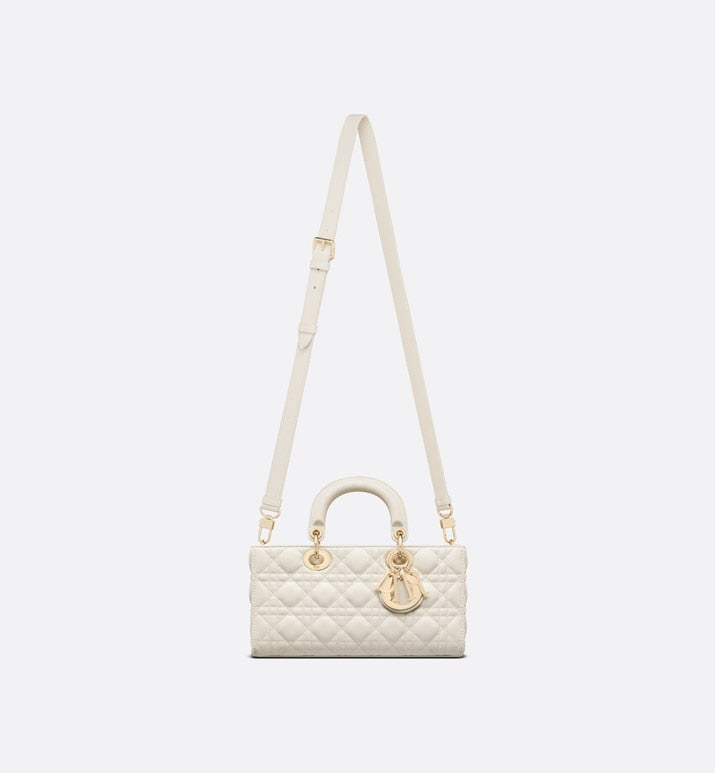 Lady D-Joy Bag • Latte Cannage Lambskin