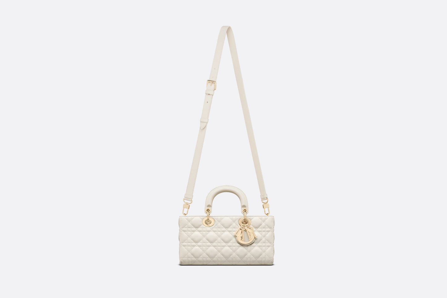 Lady D-Joy Bag • Latte Cannage Lambskin