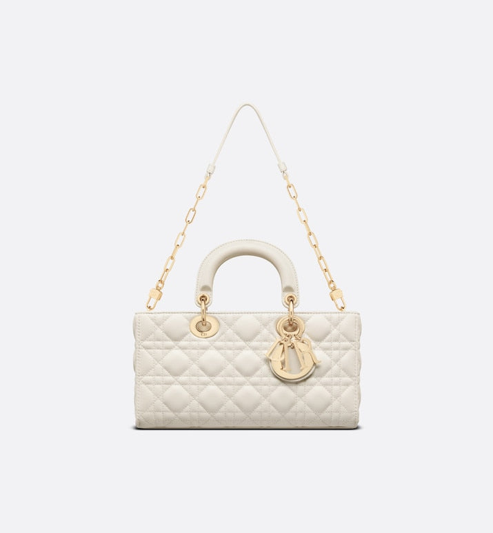 Lady D-Joy Bag • Latte Cannage Lambskin