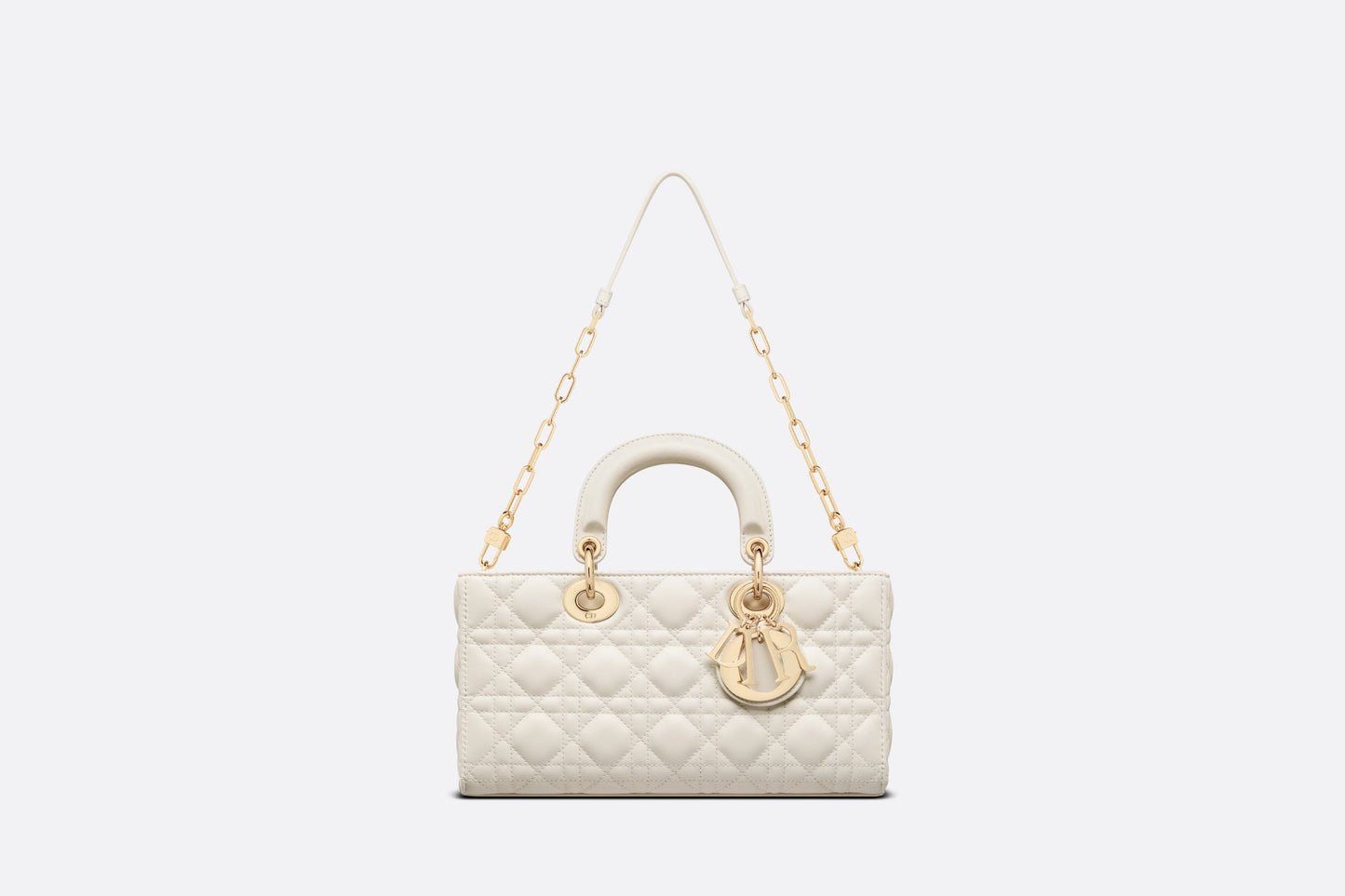 Lady D-Joy Bag • Latte Cannage Lambskin