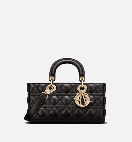 Lady D-Joy Bag • Black Cannage Lambskin